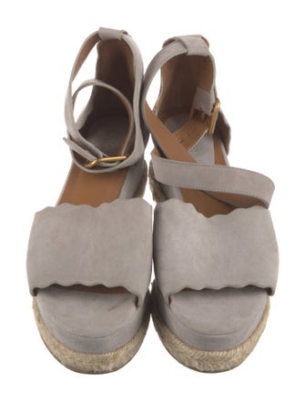 Chloé Suede Espadrilles