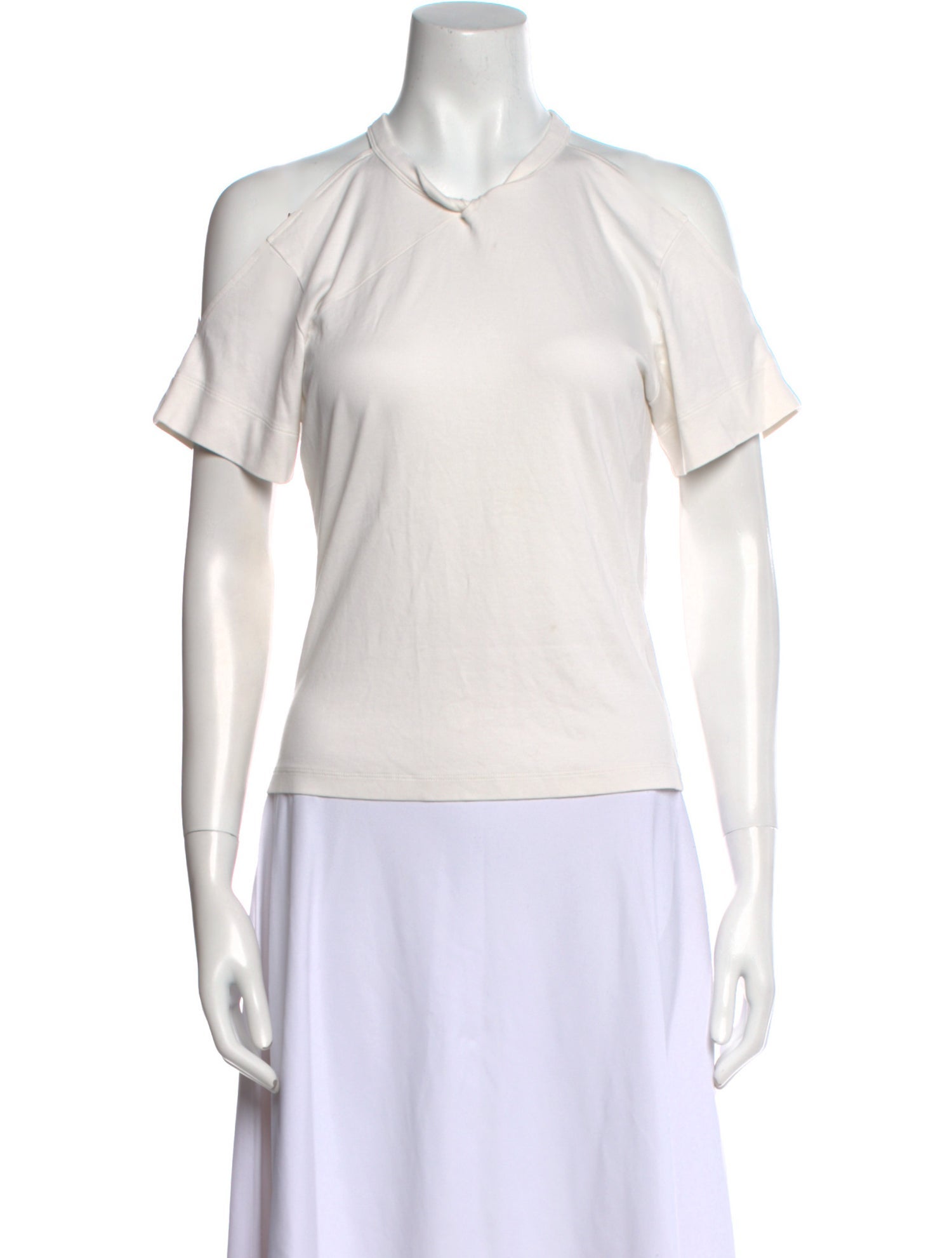 Chloé Crew Neck Short Sleeve Polo