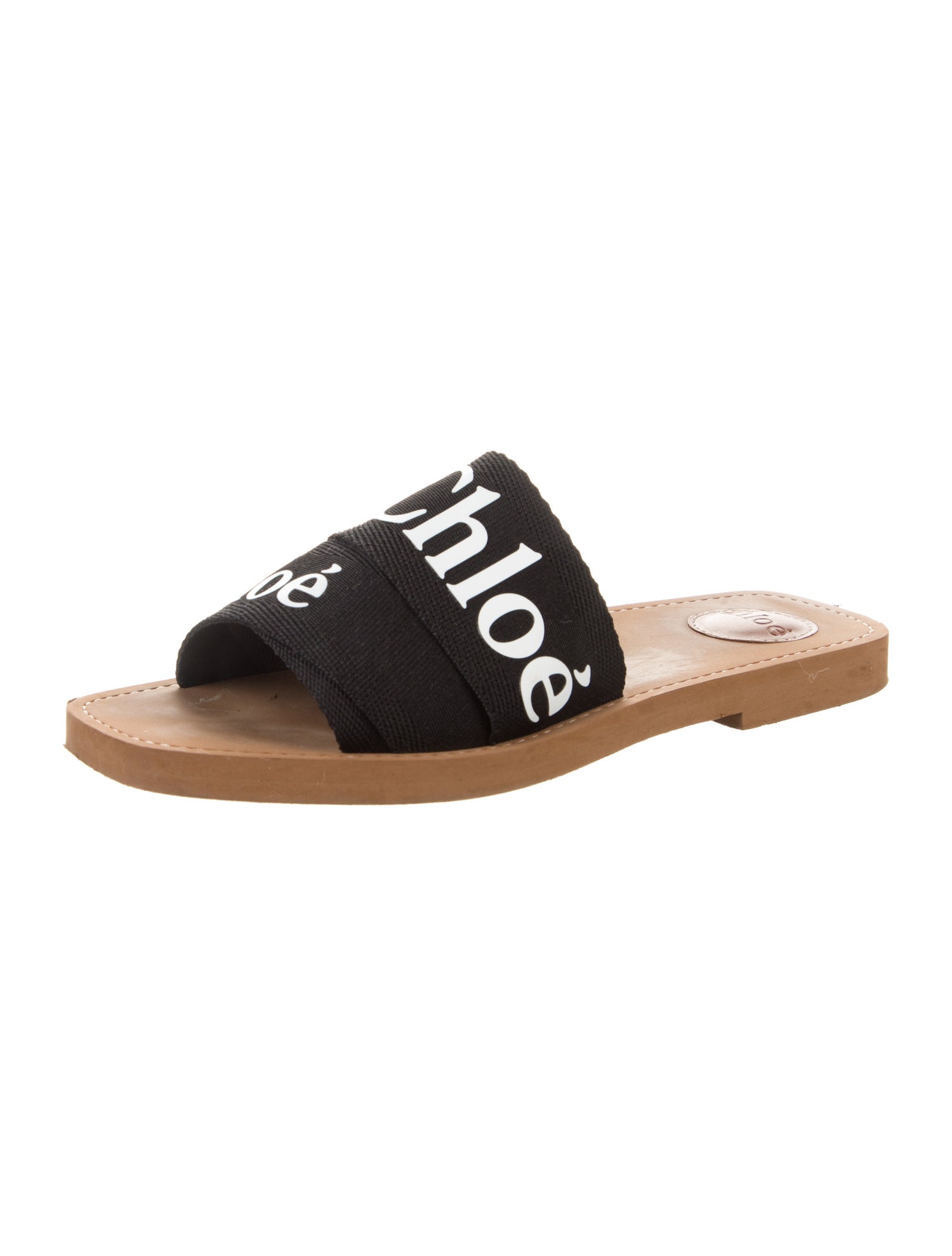 Chloé Canvas Printed Slides