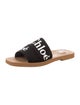 Chloé Canvas Printed Slides