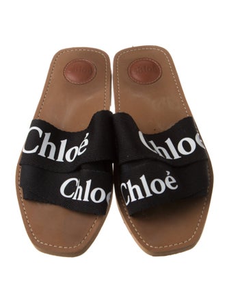 Chloé Canvas Printed Slides