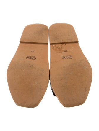 Chloé Canvas Printed Slides