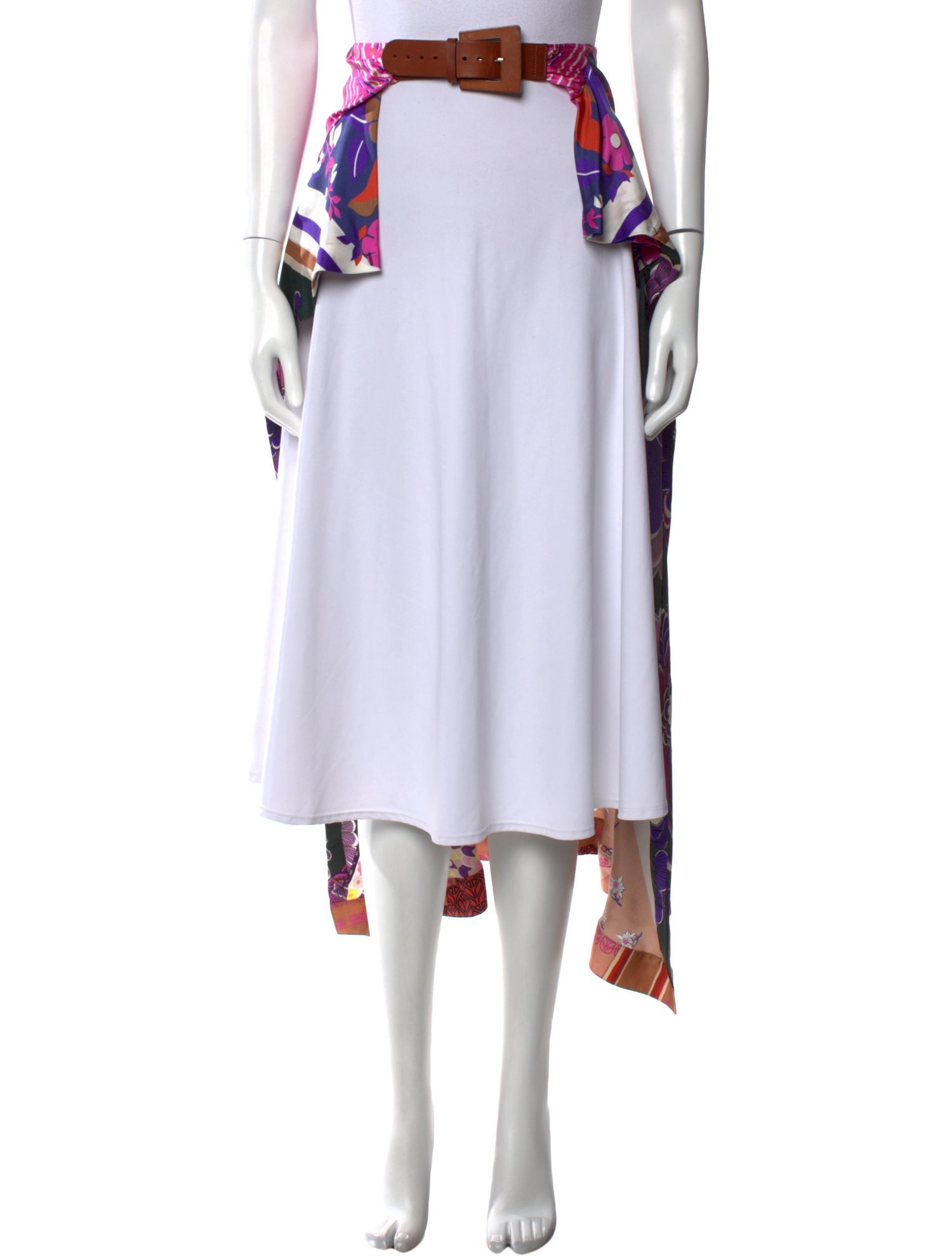 Chloé Silk Midi Length Skirt w/ Tags