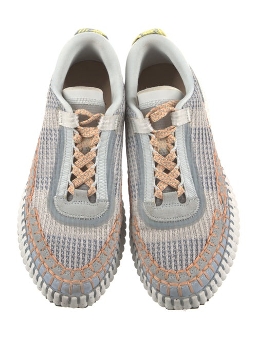 Chloé Patterned Whipstitch Trim Sneakers
