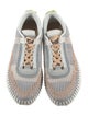 Chloé Patterned Whipstitch Trim Sneakers