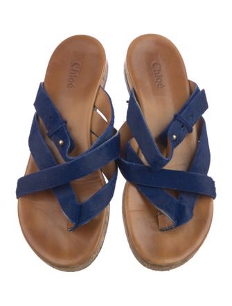 Chloé Ponyhair Slides