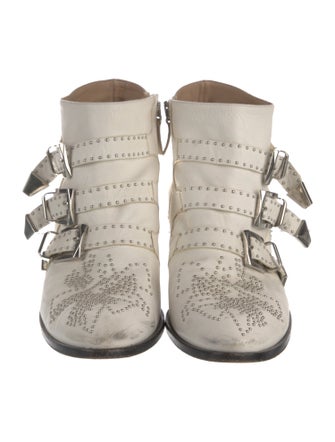 Chloé Leather Patterned Boots