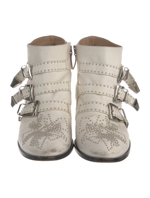 Chloé Leather Patterned Boots