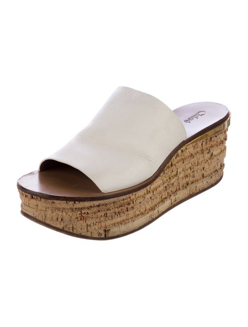 Chloé Camille Leather Slides