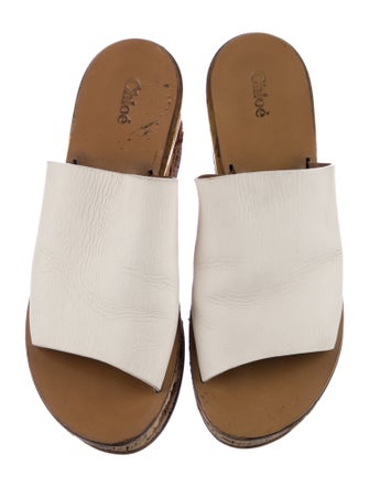 Chloé Camille Leather Slides