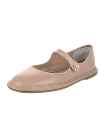 Chloé Leather Mary Jane Flats
