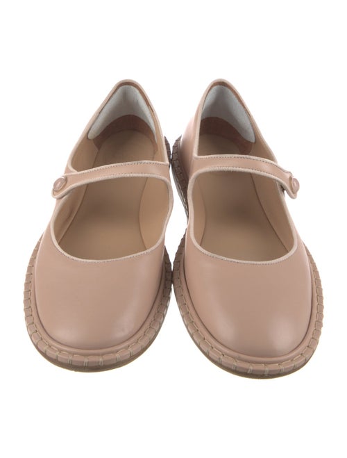 Chloé Leather Mary Jane Flats