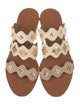 Chloé Leather Studded Accents Slides