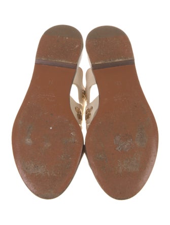 Chloé Leather Studded Accents Slides