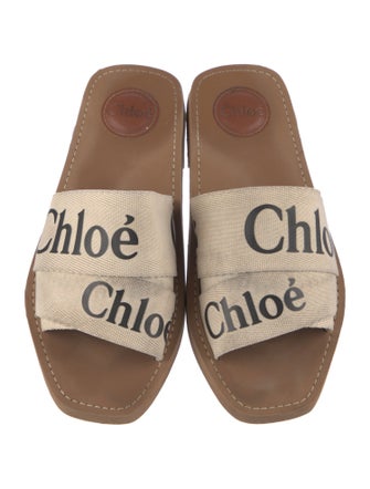 Chloé Rubber Printed Slides