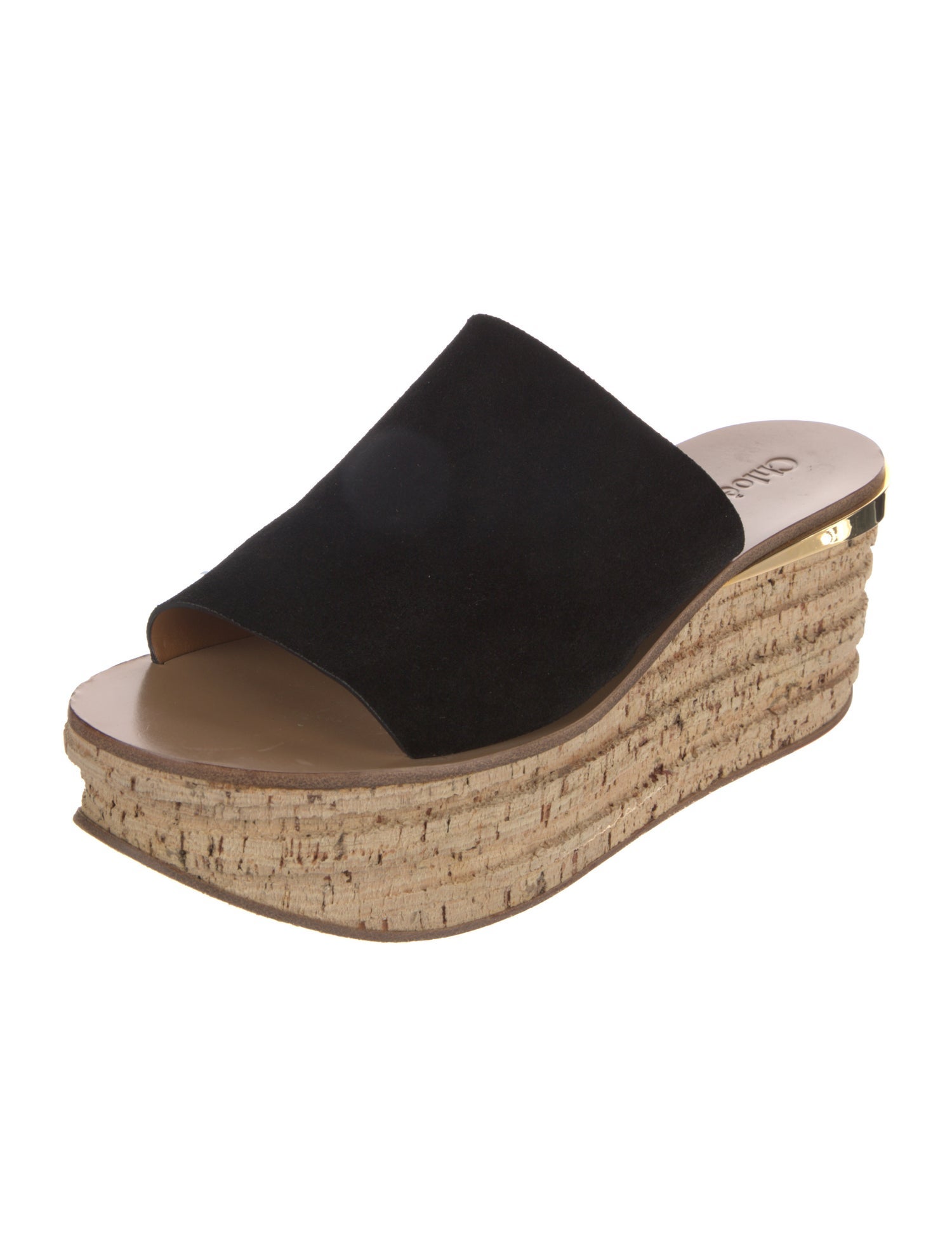 Chloé Suede Slides