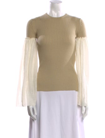 Chloé Wool Crew Neck Sweater