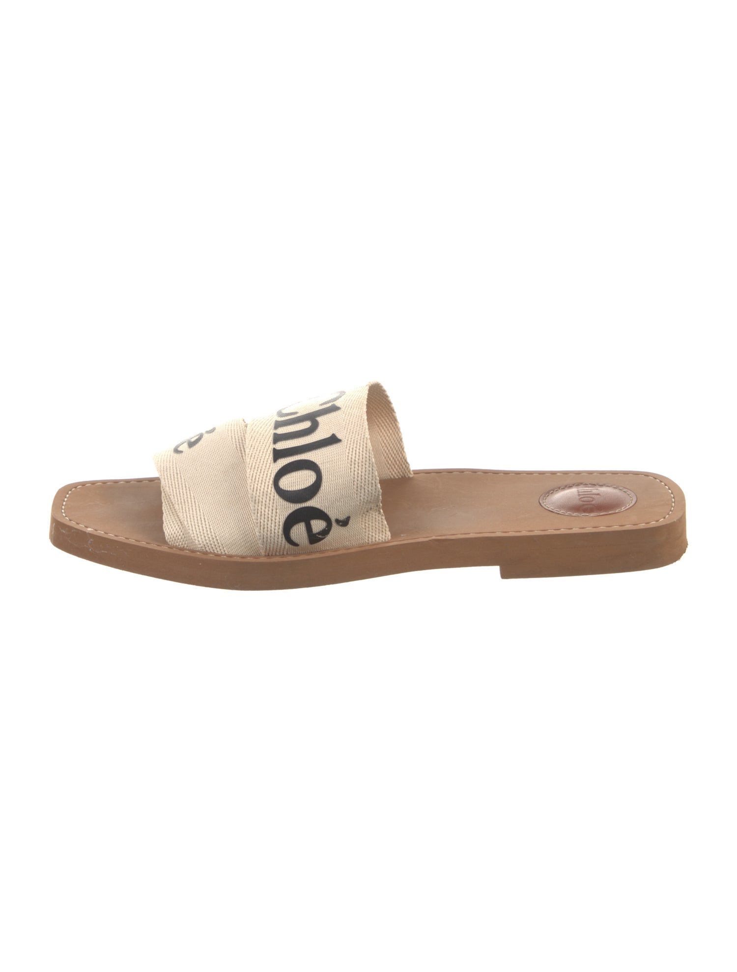 Chloé Canvas Printed Slides