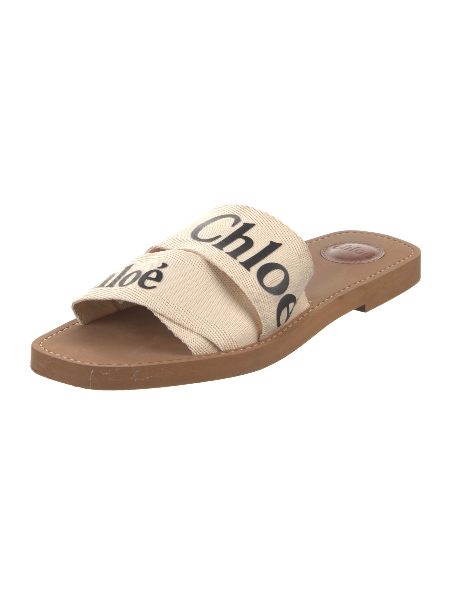 Chloé Canvas Printed Slides