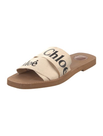 Chloé Canvas Printed Slides