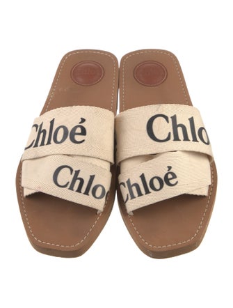 Chloé Canvas Printed Slides
