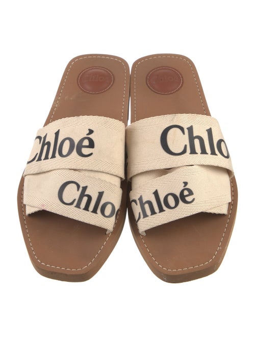 Chloé Canvas Printed Slides