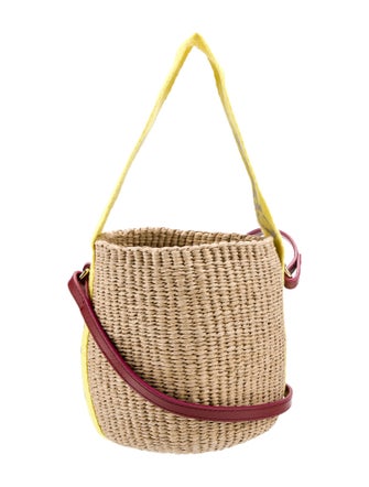Chloe x Mifuko Raffia Bucket Bag