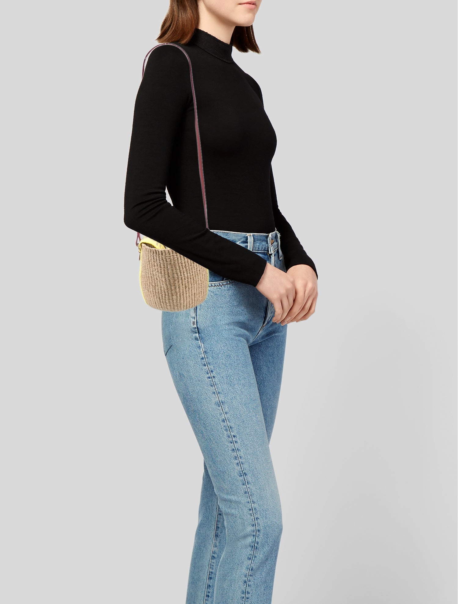 Chloe x Mifuko Raffia Bucket Bag