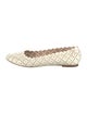 Chloé Leather Studded Accents Ballet Flats