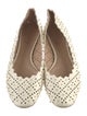 Chloé Leather Studded Accents Ballet Flats