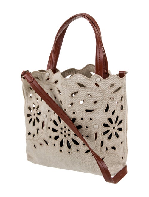 Chloé Canvas Top Handle Bag