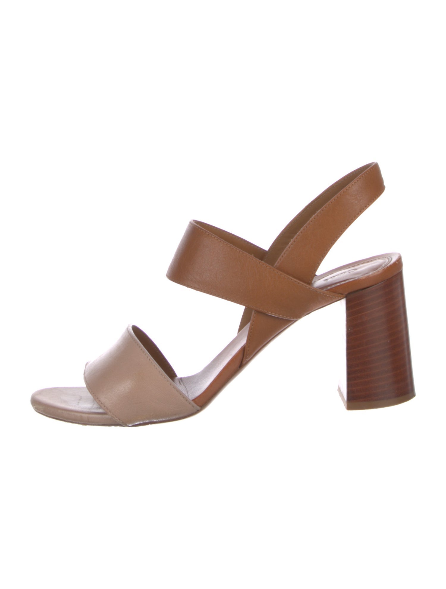 Chloé Leather Slingback Sandals