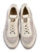 Chloé Tweed Pattern Sneakers