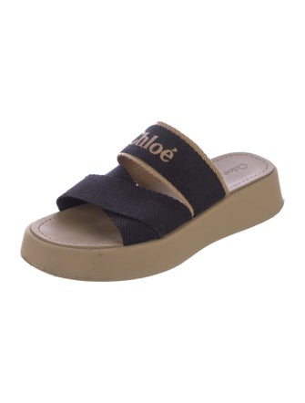 Chloé Canvas Printed Slides