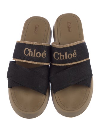 Chloé Canvas Printed Slides