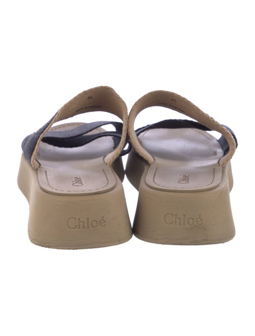 Chloé Canvas Printed Slides