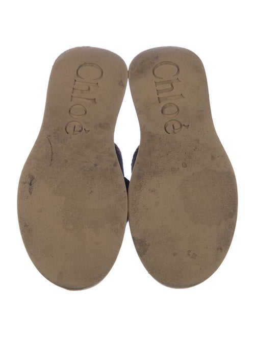 Chloé Canvas Printed Slides