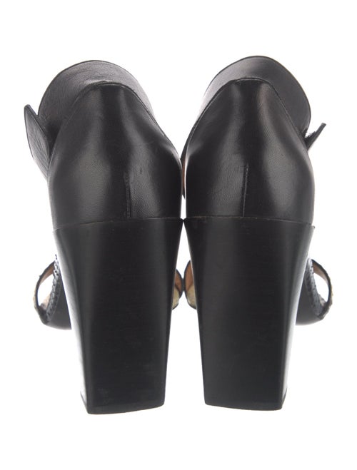 Chloé Python Sandals