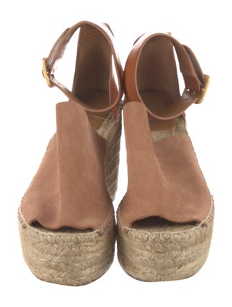 Chloé Suede Espadrilles