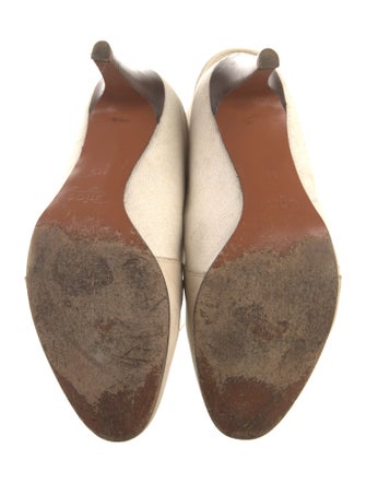 Chloé Canvas Lace-Up Boots