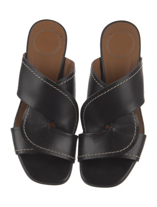 Chloé Leather Slides