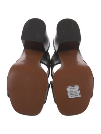 Chloé Leather Slides