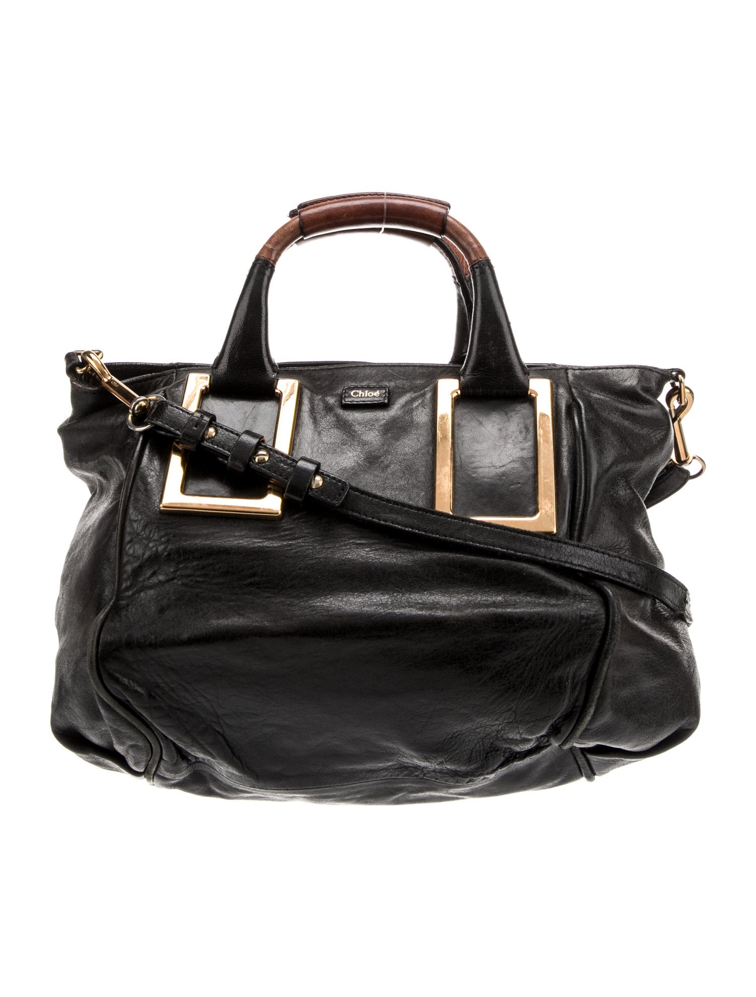 Chloé Leather Top Handle Bag