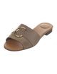 Chloé Leather Slides