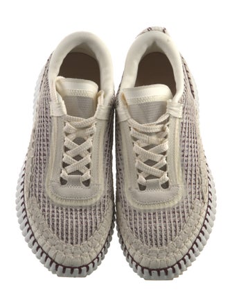 Chloé Whipstitch Trim Sneakers