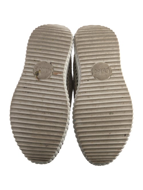 Chloé Whipstitch Trim Sneakers