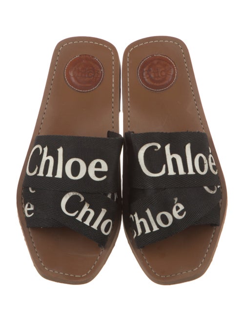 Chloé Canvas Printed Slides