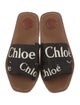 Chloé Canvas Printed Slides