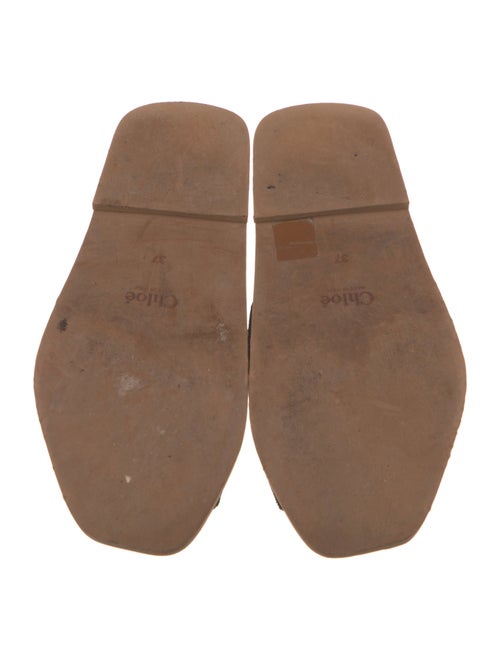 Chloé Canvas Printed Slides