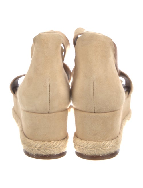 Chloé Suede Scalloped Accent Espadrilles